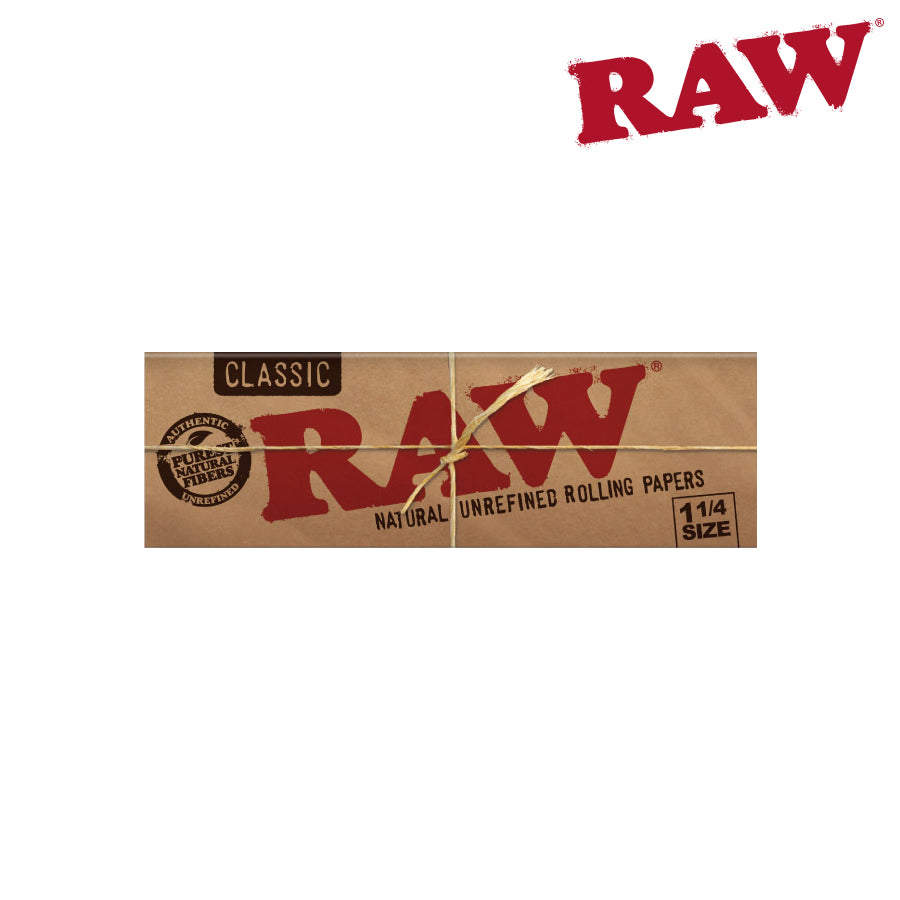 RAW 1 1/4 Rolling Papers (TAXES IN) - [420]