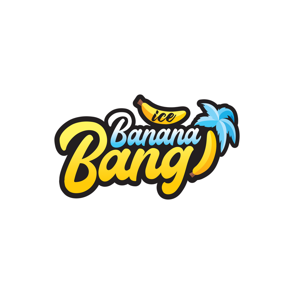 A picture of the vaping brand logo Banana Bang Ice